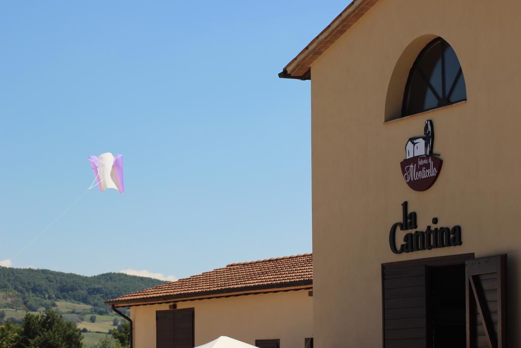 Agriturismo Fattoria Di Monticello San Venanzo Exterior foto